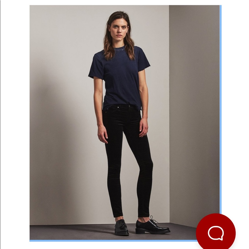 AG The Legging Super Skinny Stretch Velvet 28R